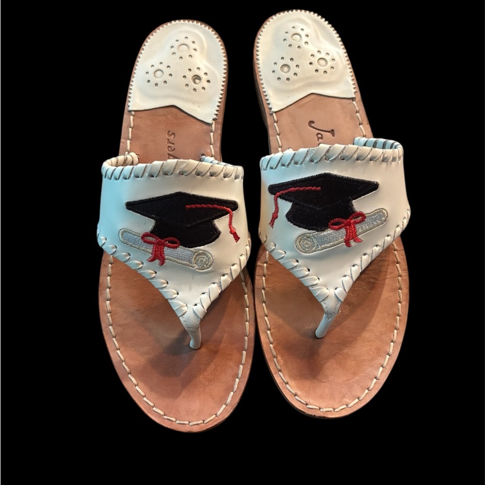 Graduation Themed Jack Rogers  Sandals